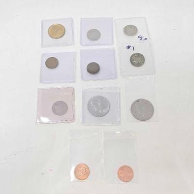 #140 â€¢ (11) US Coins
