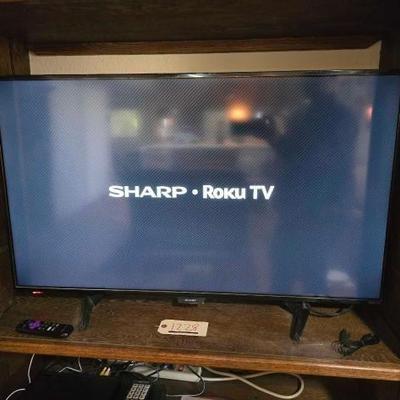 #1228 â€¢ 43" Sharp TV
