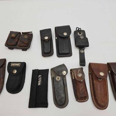 #1752 â€¢ (11) Magazine & Knife Holsters
