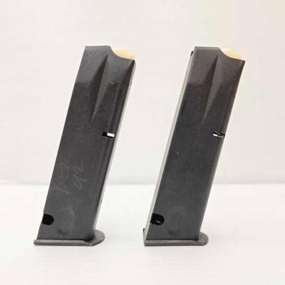 #1644 â€¢ (2) 13rd .9mm Doubstack Magazines

