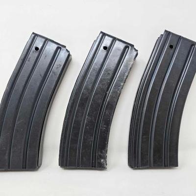 #1664 â€¢ (3) 2.23/5.56 NATO AR15/M16 30rd Magazines
