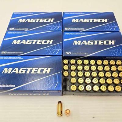 #1512 â€¢ (250) Rounds Magtech .40 S&W Ammo
