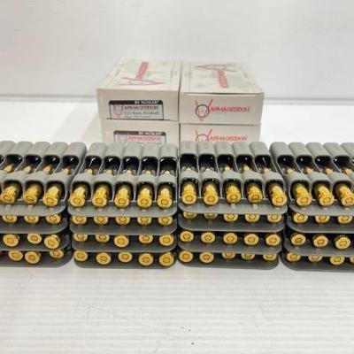 #1414 â€¢ 80 Rounds of .221rem Fireball Ammo
