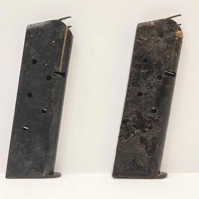 #1608 â€¢ (2) .45ACP 7RD Magazine
