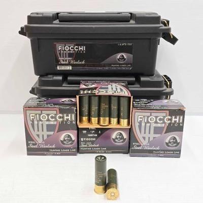 #1520 â€¢ New!!! 200 Rounds of 12 Gauge 3" Fiocchi Ammo
