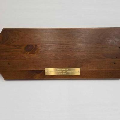 #1718 â€¢ 1776-1976 Winchester United States Bicentennial Wooden Wall Plaque
