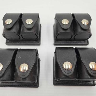 #1764 â€¢ (4) HKS Products Magazine Pouches with Loaders
