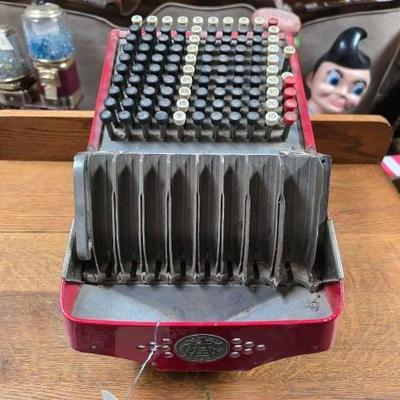 #2132 â€¢ Antique Brandt Automatic Cashier
