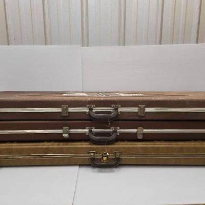 #1912 â€¢ (3) Hard Rifle Cases
