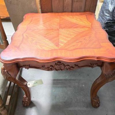 #2164 â€¢ Wooden End/Coffee Table
