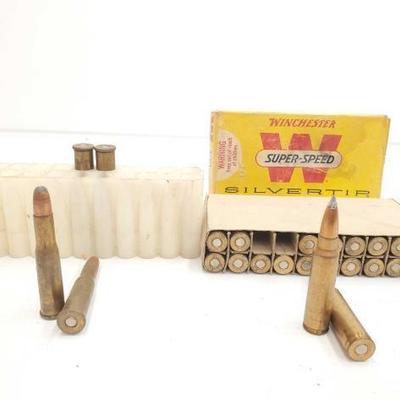 #1442 â€¢ 24 Rounds of .303 & .300 Ammo
