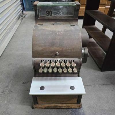#2058 â€¢ Antique National Cash Register

