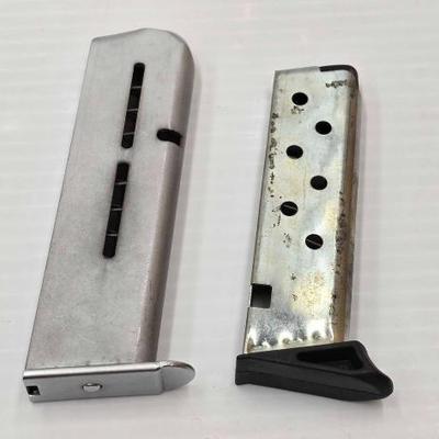#1636 â€¢ 7rd .9mm Magazine, 6rd .380 Magazine
