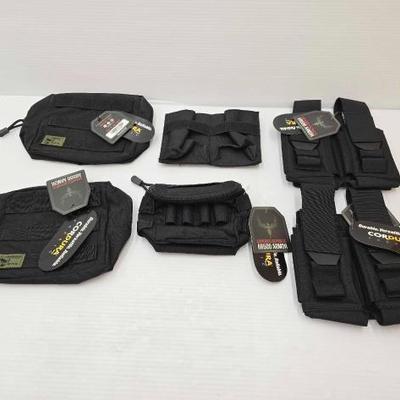 #1962 â€¢ (6) Tactical Pouches

