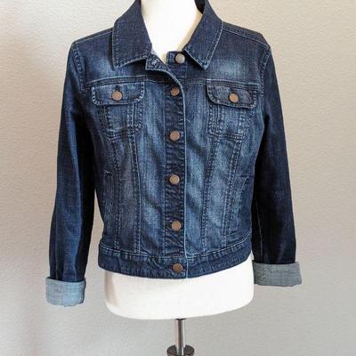 Elle Women's Size Large Denim Jacket 