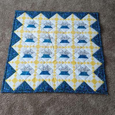  Handmade Small Quilt 42" x 42"