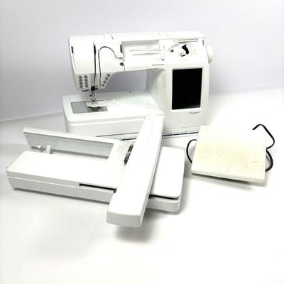 Husqvarna Viking Designer 1 Embroidery Sewing Machine with Embroidery Arm Attachment