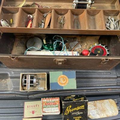 Fishing Collection , casting reels, lures