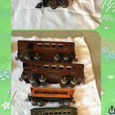 Beautiful Ives and Lionel Train Collection