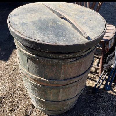Great American Country Store piece in original Apple Green Stain.  This is a Connecticut piece.