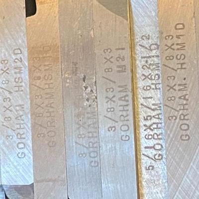 GORHAM high speed precision cutting tools