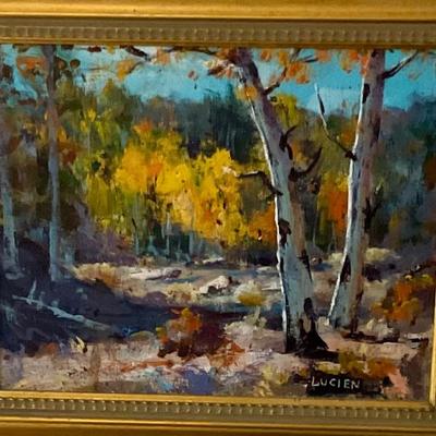 Original oil by lucien