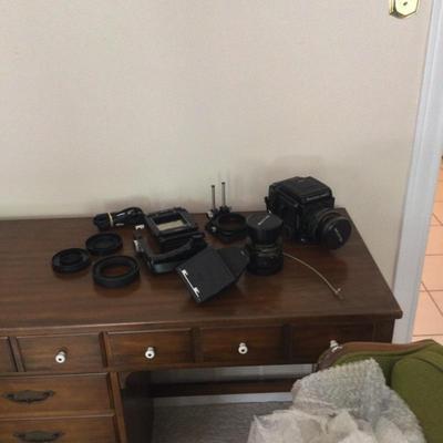 Camera setup has case