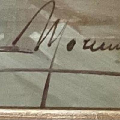 Signature on European cityscape
