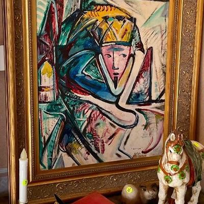 Abstract painting