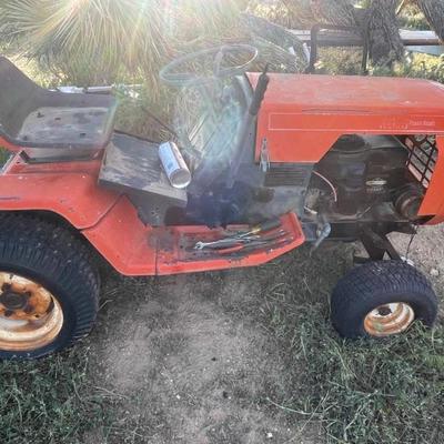 Ride on mower