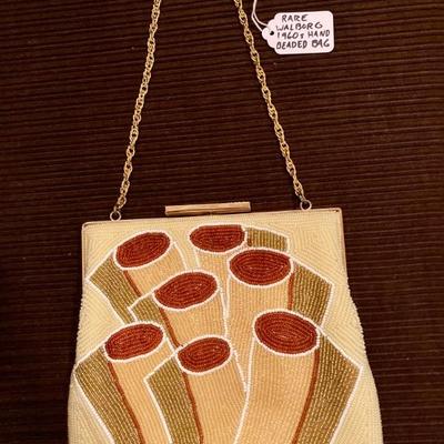 Super rare Walborg hand beaded purse