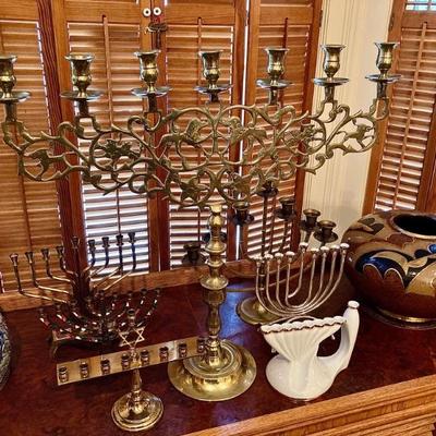 Lion of Judah candelabra