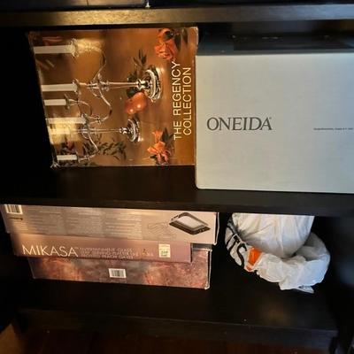 Oneida & Mikasa serving dishes