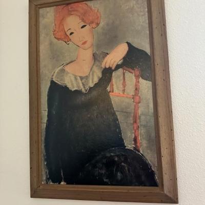 Amedeo Modigliani “Woman with Red Hair”
Print No 116