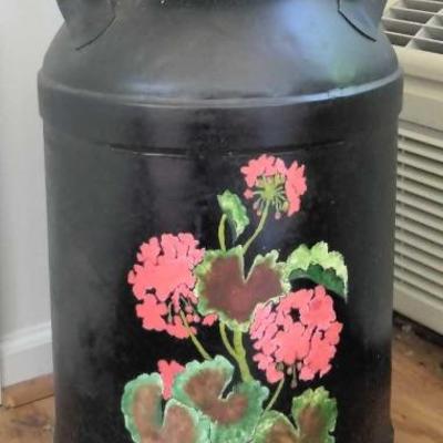 Milk can decor