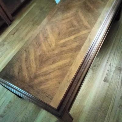 Coffee table/inlaid top