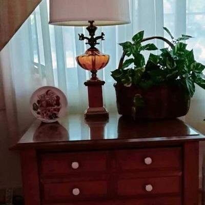 Vintage mid century table lamp