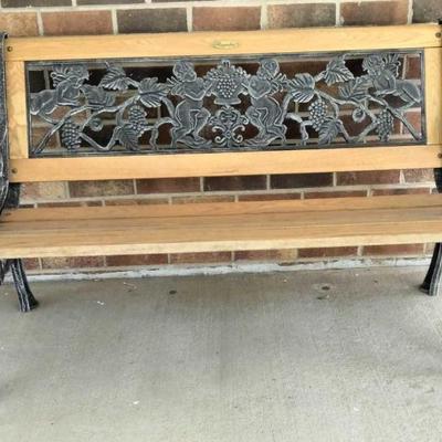 Garden or porch bench