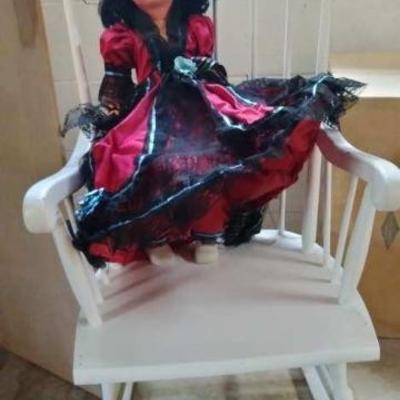 Painted rocker