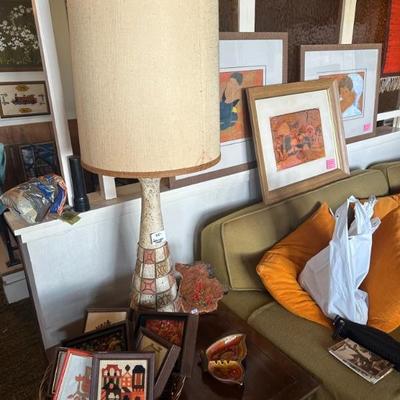 MCM LAMPS & Sofa