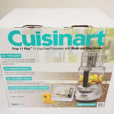 1277	CUISINART PREP II PLUS 11 CUP FOOD PROCESSOR
