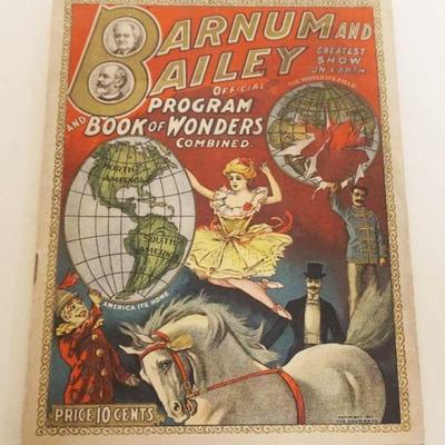 1104	BARNUM & BAILEY CIRCUS PROGRAM 1903
