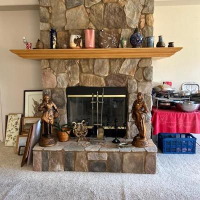 Fireplace area 