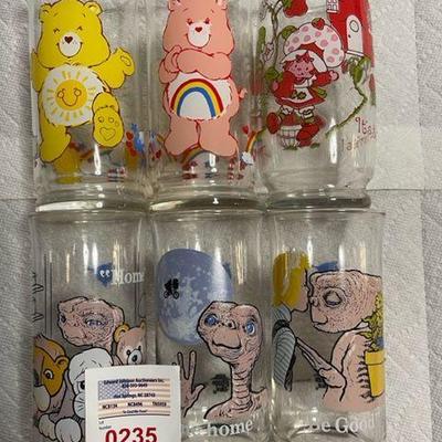 care bear, Strawberry Shortcake and ET Glasses