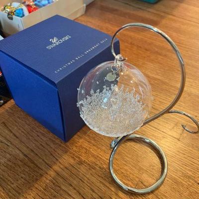 swarowski christmas ornament
