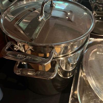 all clad pots and pans