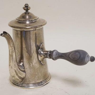 1119	STERLING SILVER CHOCOLATE POT, 10.2 TOZ, WEIGHT INCLUDES HANDLE
