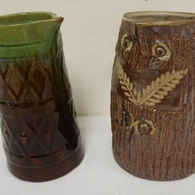1167	2 STONEWARE CIDER PITCHERS, EACH APPROXIMATELY 9 1/4 IN H
