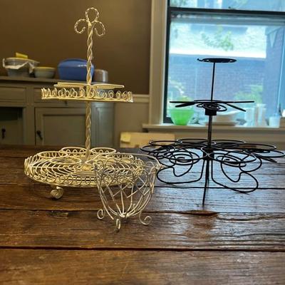 Wire Dessert / Cupcake Holders