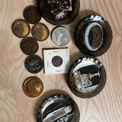 Coins, Token, Souvenirs 